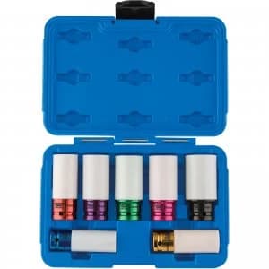 Draper 1/2" Drive Wheel Nut Socket Set for Alloy Wheels 1/2"