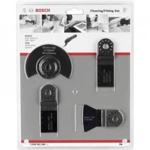 Bosch Accessories 2608661696 Multitool accessory set 4 Piece 1 Set