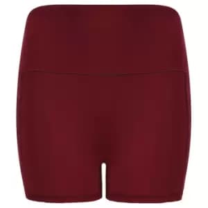 Tombo Womens/Ladies Pocket Shorts (L-XL) (Dark Burgundy)