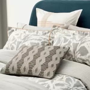 Bedeck of Belfast Asha Double Duvet Cover, Grey