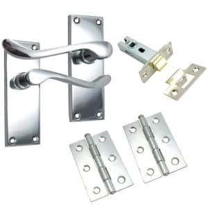 Select 100mm Scroll Lock Set - Chrome