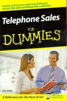Telephone Sales for Dummies by Dirk Zeller Paperback