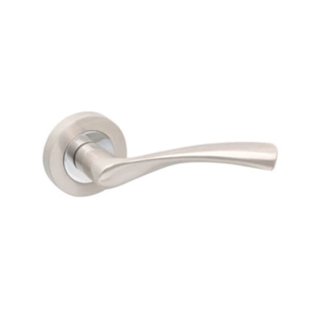 Spira Brass Mercury Lever Door Handle Dual Tone