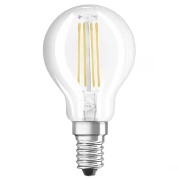 Osram LV434288 LED 40W Filament Clear Glass Mini Globe SES Bulb - 2 Pack