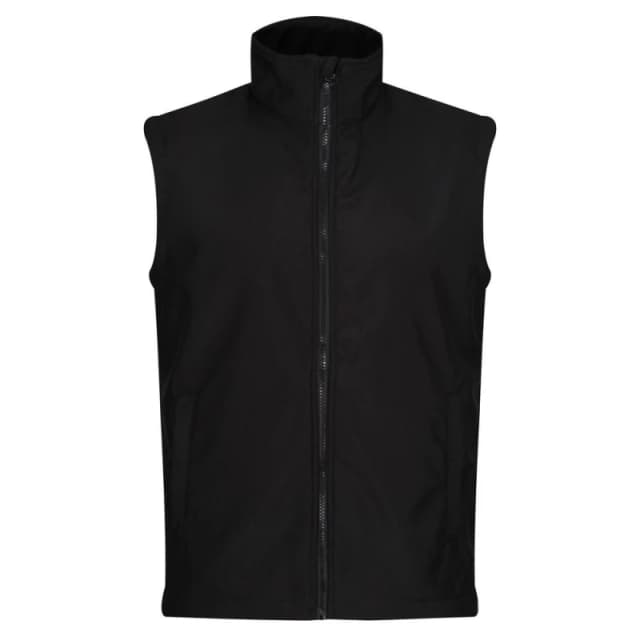 Regatta Professional Mens Plain Baby Blue Gilet in Black Size: XS Black Male XS