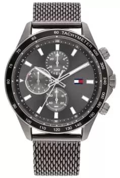 Tommy Hilfiger 1792019 Mens Grey Chronograph Dial Grey Watch