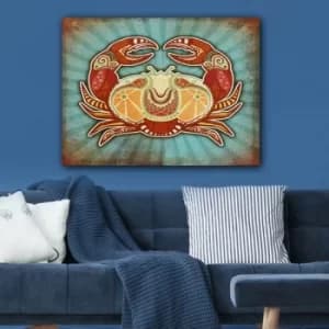 59971975_70100 Multicolor Decorative Canvas Painting