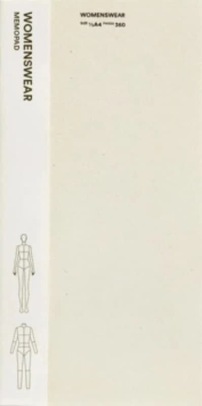 Fashionary Womenswear Memopad Paperback / softback