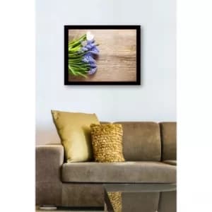 SC0858 Multicolor Decorative Framed MDF Painting