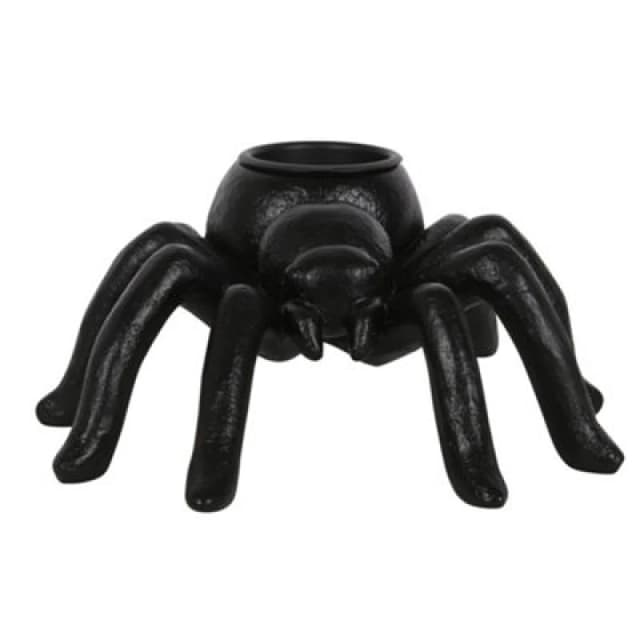 Something Different Something Different Spider Tealight Holder in Black One Size Unisex 5063470908264