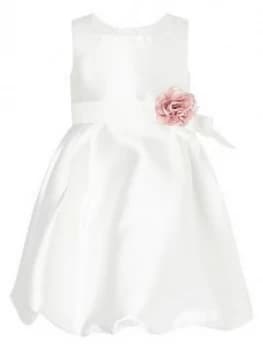 Monsoon Baby Girls Pearl Puffball Dress - Ivory