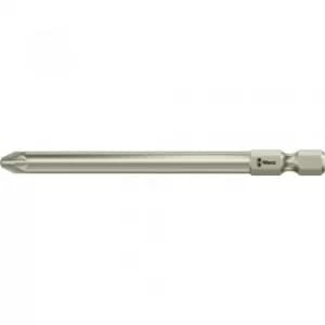 Wera 3855/4 Stainless Pozi Screwdriver Bits PZ3 89mm Pack of 1
