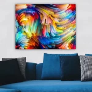 262592861_70100 Multicolor Decorative Canvas Painting