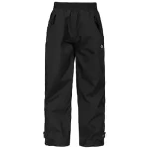 Trespass Childrens/Kids Echo Waterproof Trousers (3/4 Years) (Black)