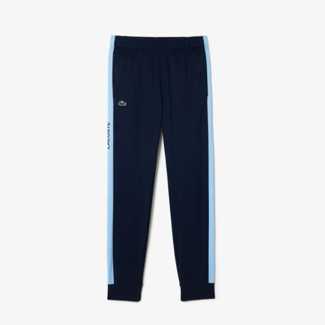 Lacoste Mens Closed Hem Woven Tracksuit Joggers Navy Blue male 4XL