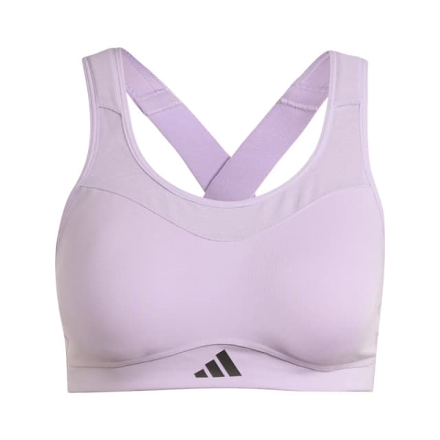 adidas Womens Power High Impact Sports Bra Pink female S C-D