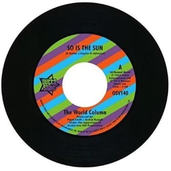 The World Column , Prince George - So Is the Sun Vinyl