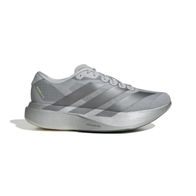 Adidas Adizero Evo SL Shoes Silver Gray AW25, Size UK 9