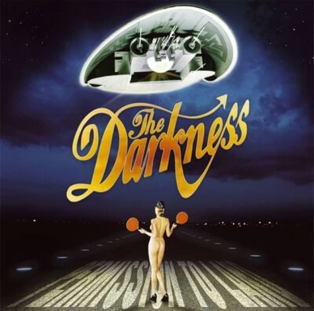 The Darkness - Permission to Land Vinyl Album - Used