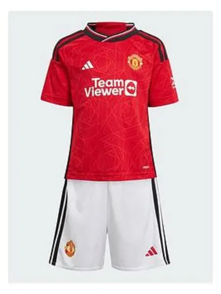 adidas Manchester United Home Minikit 2023 2024 Infants - Size 5 - 6 Years