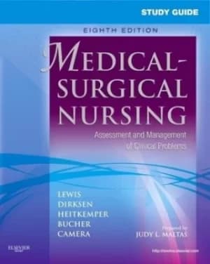 Study guide for Medical-surgical nursing eighth edition Sharon L Lewis et al by Judy L Maltas