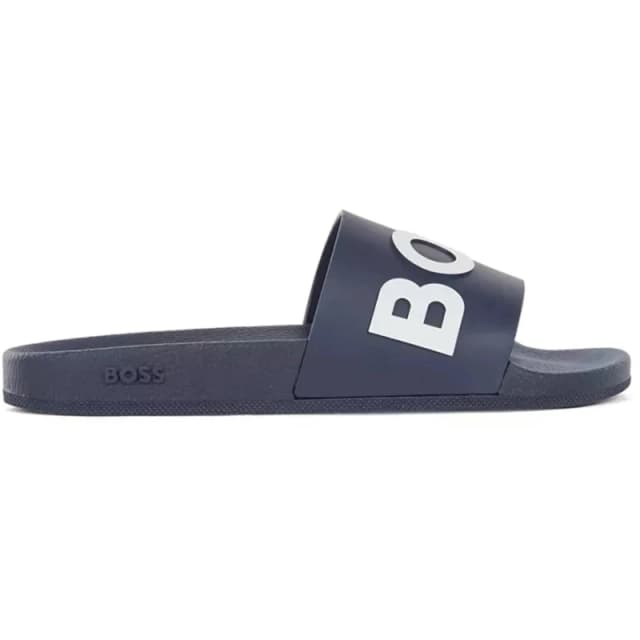 Boss Kids Bay It Slide Pool Shoes Sandals Dark Blue male 2.5 (35)