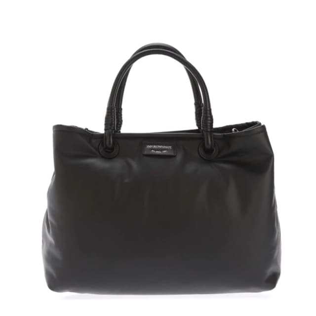 Emporio Armani Shopping Bag Back Packs One Size Black 41801603000