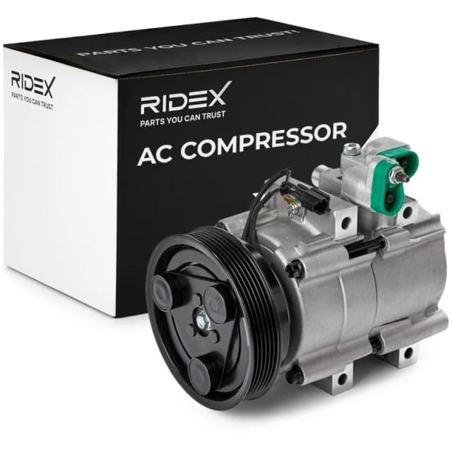 RIDEX 447K0064 AC Compressor PAG 46, Refrigerant: R134a Compressor,air conditioning (447)