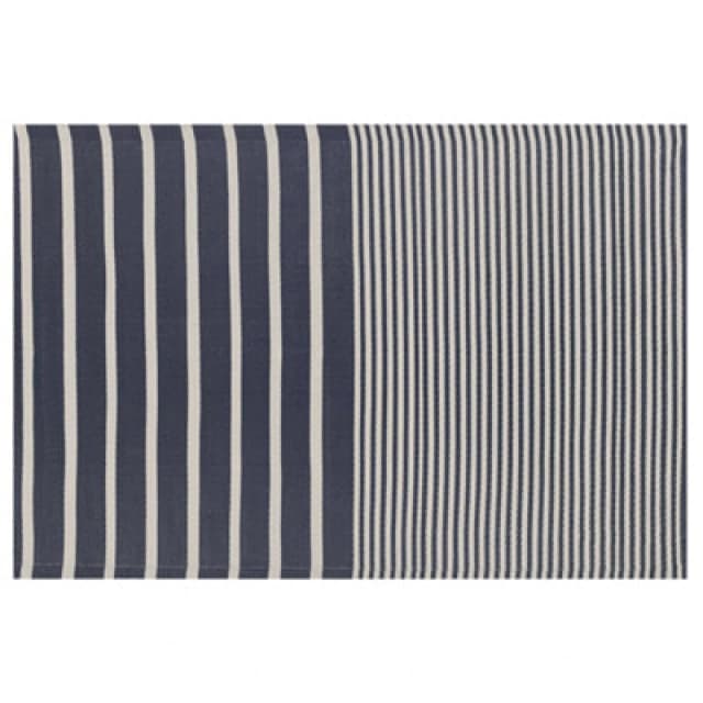 Beliani Outdoor Rug Haldia Dark Blue 120 X 180 Cm