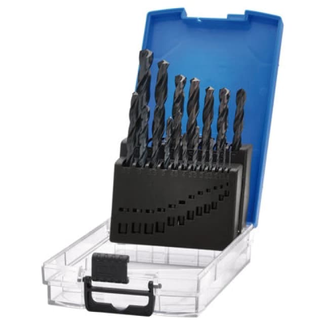 Draper 19 Piece Black Oxide Coated HSS Drill Bit Set DBBS1