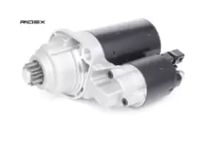 RIDEX Starter motor Starter Output: 1,1kW 2S0026 Starter,Engine starter VW,AUDI,FORD,Golf IV Schragheck (1J1),Golf V Schragheck (1K1),GOLF III (1H1)