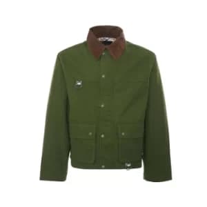 LEVI'S Outerwear Men Green Cotone