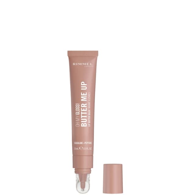 Rimmel London Oh My Gloss! Butter Me Up Lip Butter Balm 15ml (Various Shades) - 002 Latte Delight