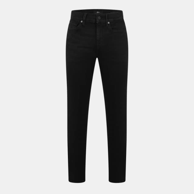 7 For All Mankind Mens Slimmy Slim Fit Jeans Washed Black male 30W S
