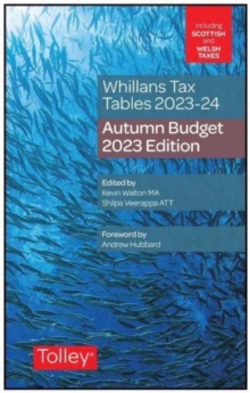 Whillans's Tax Tables 2023-24 (Budget edition) Paperback