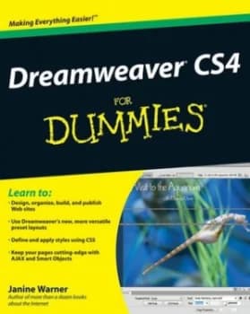 Dreamweaver Cs4 for Dummies by Janine Warner Paperback