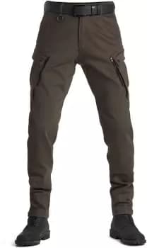 Pando Moto Mark Kev 01 Motorcycle Jeans, brown, Size 30, brown, Size 30