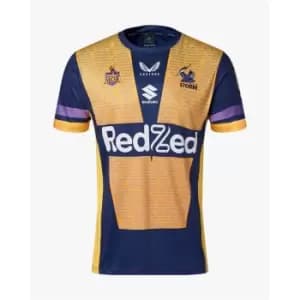 Castore Melbourne Storm Warm Up T-Shirt - Blue