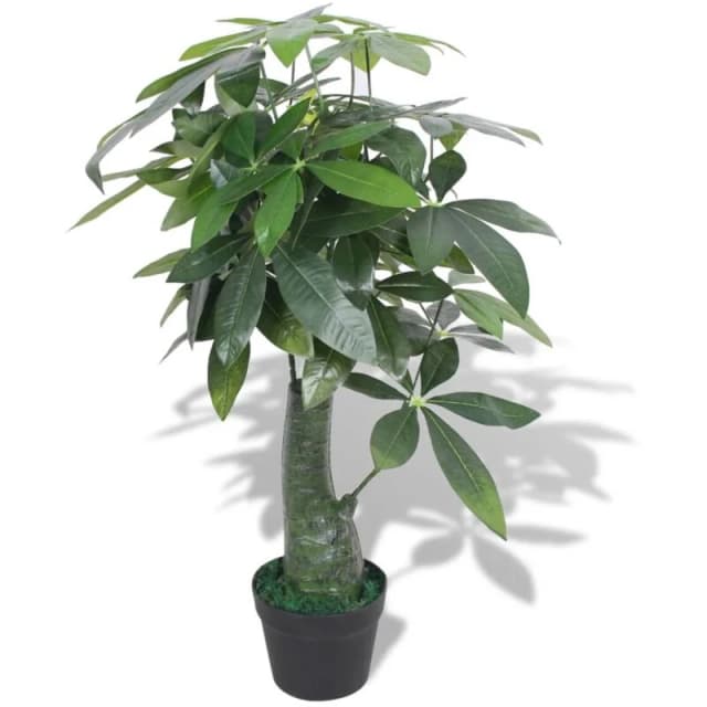 vidaXL Artificial Fortune Tree Plant with Pot 85cm Green Realistic Fake Home
