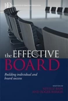 The Effective Board by Neville Bain Book