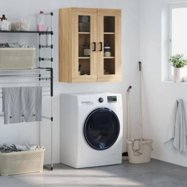 Vidaxl Wall Mounted Cabinet Sonoma Oak 69.5X34X90 Cm