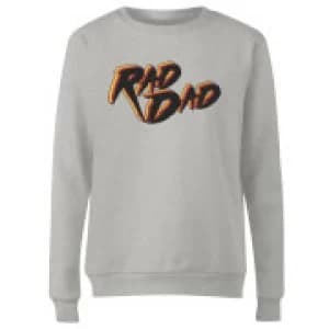 Rad Dad Womens Sweatshirt - Grey - 3XL