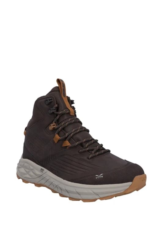 Hi-Tec Hi-Tec Men Fuse Trek Mid Hiking Boots in Grey Size: 7 Grey 7 Male 5054142623424