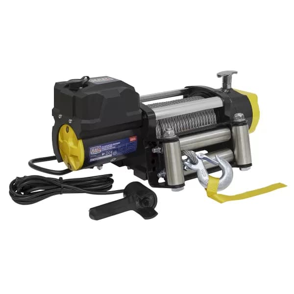 Sealey RW5675 Recovery Winch 5675kg Line Pull 12V Industrial