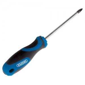 Draper Soft Grip PZ Type Screwdriver No. 1 x 75mm
