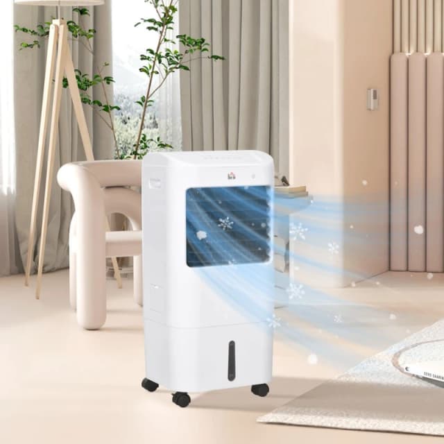 HOMCOM 3-In-1 Air Cooler for Home Office - Homcom 5056725529857