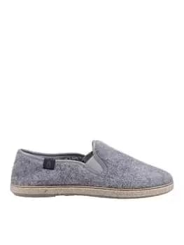 Hush Puppies Cosy Slipper - Grey, Size 5, Women