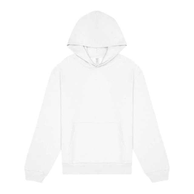 Bella + Canvas Mens Heavyweight Pull Over Hoodie in White Size: XS White Male XS