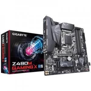 Gigabyte Z490M GAMING X (rev. 1.0) LGA 1200 Micro ATX Intel Z490