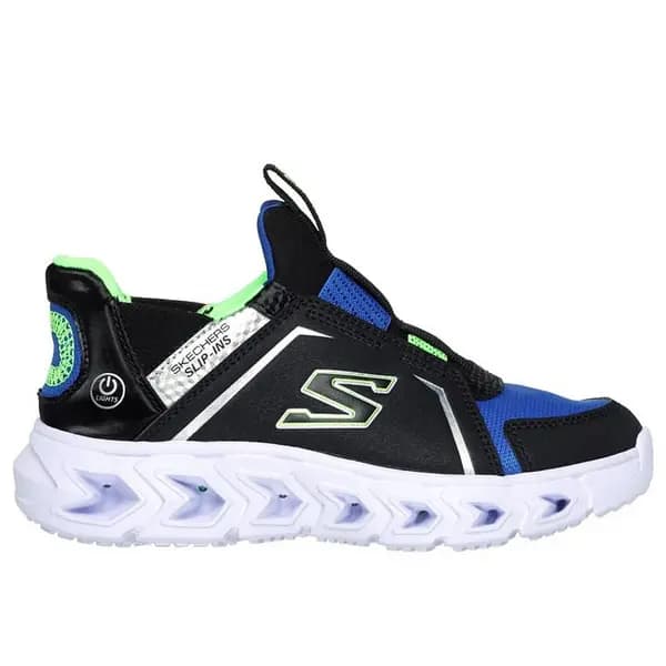 Skechers Slip-Ins: Hypno-Flash 2.0 - Brisk-Brights Slip On Trainers C11 (28.5) Black 02392503110